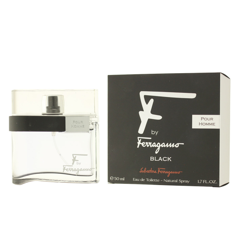Ferragamo F by Ferragamo Black toaletní voda pro muže 50 ml
