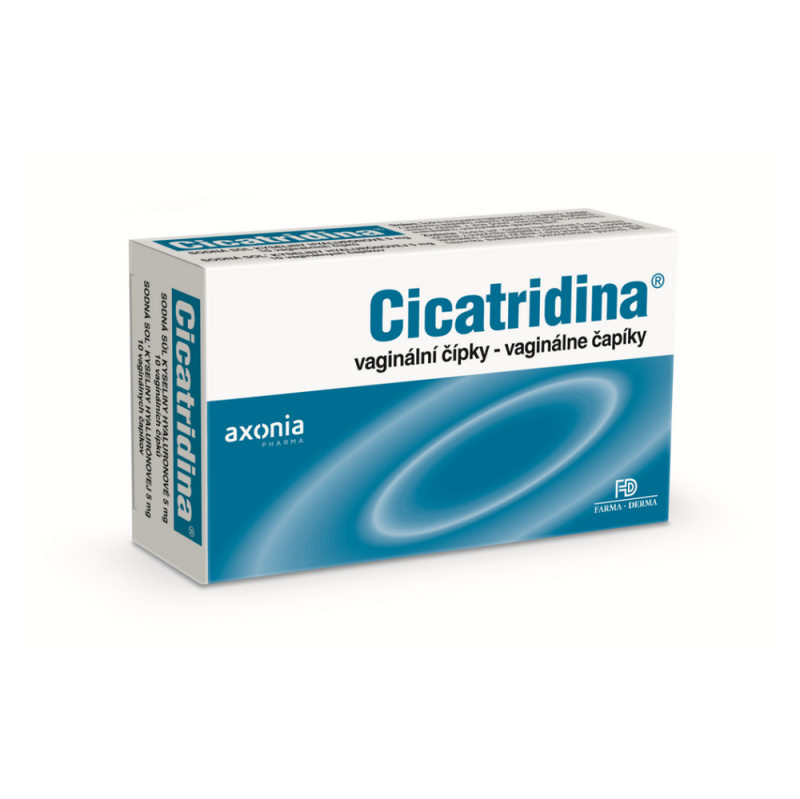 Cicatridina vaginální čípky 10x2g