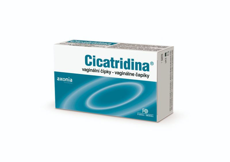 Cicatridina vaginální čípky 10x2g