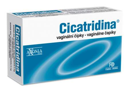 Cicatridina vaginální čípky 10x2g