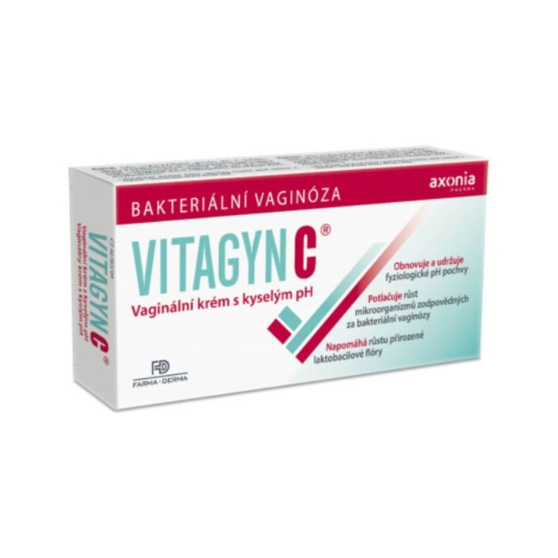 VITAGYN C vaginální krém s kyselým pH 30g