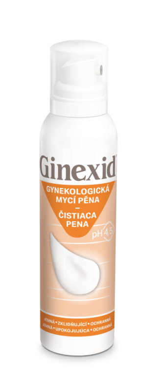 GINEXID gynekologická čisticí pěna 150ml