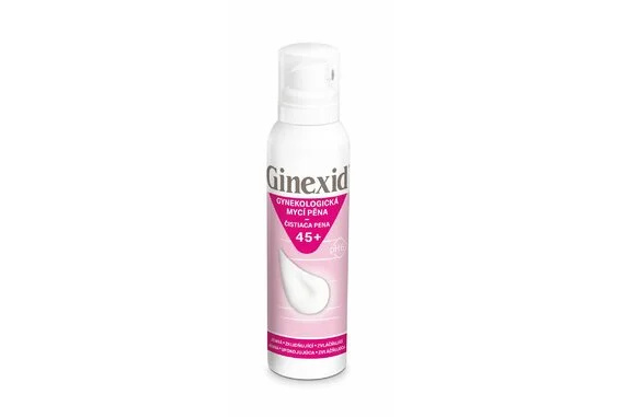 GINEXID gynekologická mycí pěna 45+, 150 ml