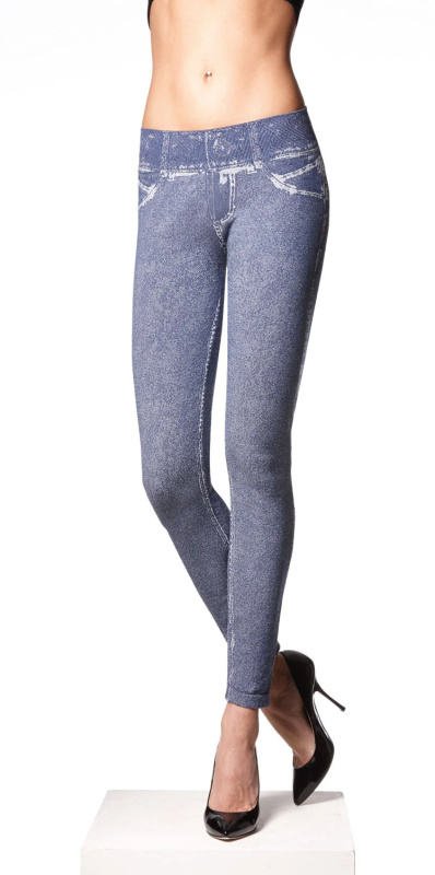 Intimidea Dámské bezešvé Jeensy SlimFIT Rory Barva: Black J, velikost S/M