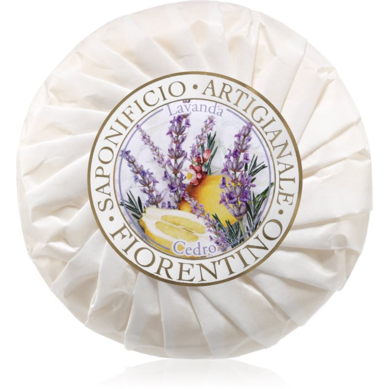 Saponificio Artigianale Fiorentino Lavender and Cedar přírodní tuhé mýdlo 100 g
