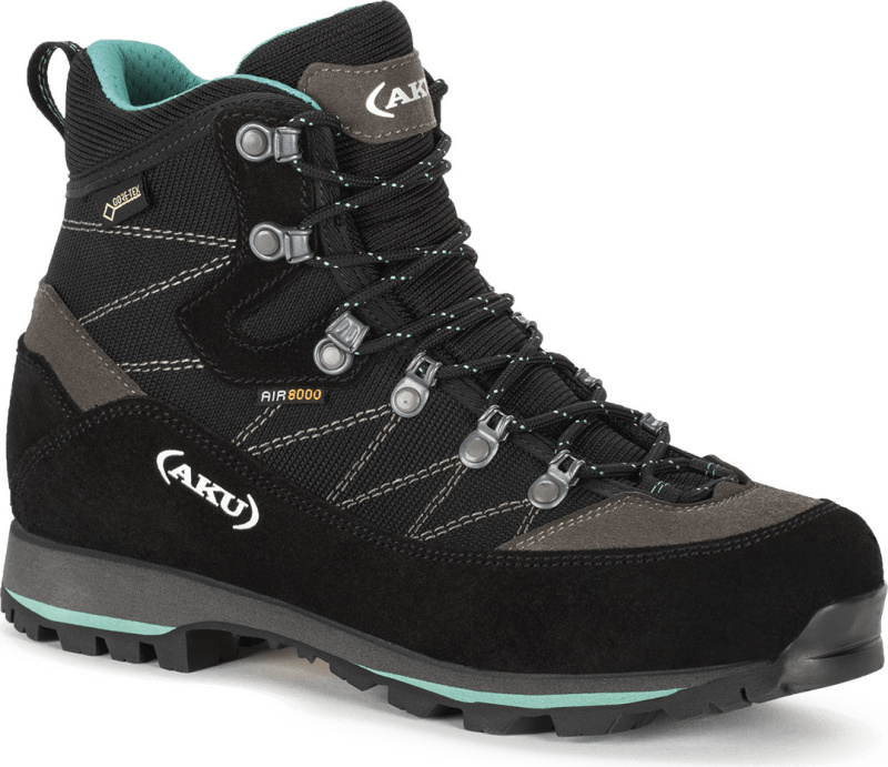Dámské trekové boty AKU Trekker L.3 Širší GTX Black / Mint Velikost: 6,5 (40)
