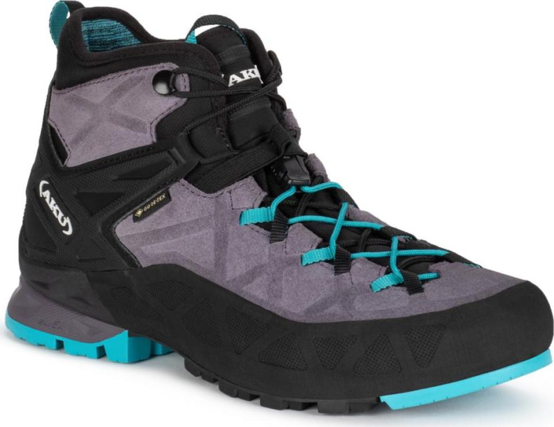 Dámské trekové boty AKU ROCK DFS MID GTX Šedá Velikost: 4,5 (37,5)
