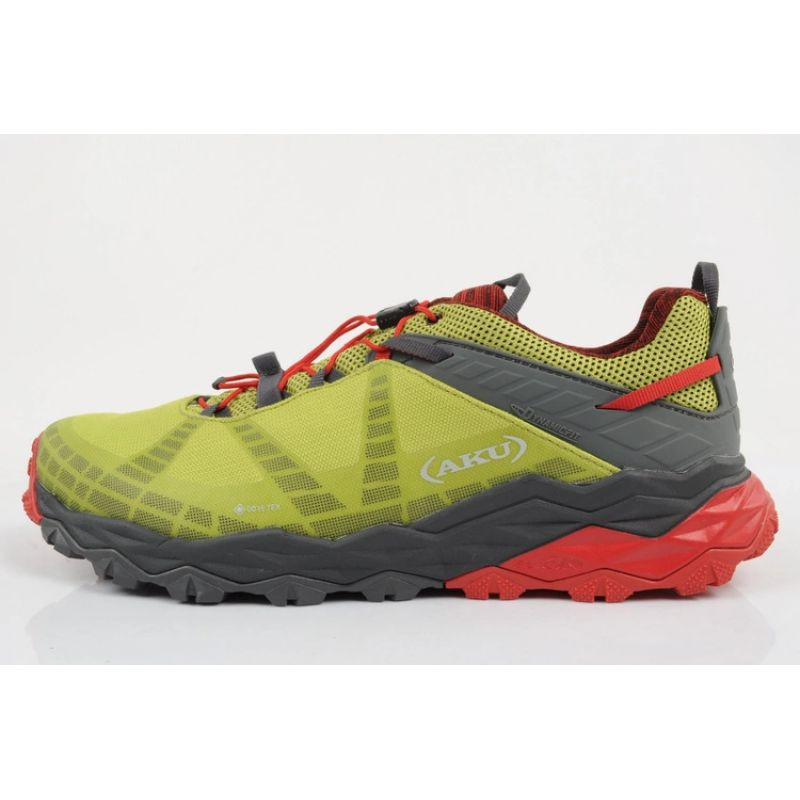 Pánské trekové boty AKU FLYROCK GTX Limetková Velikost: 8 (42)
