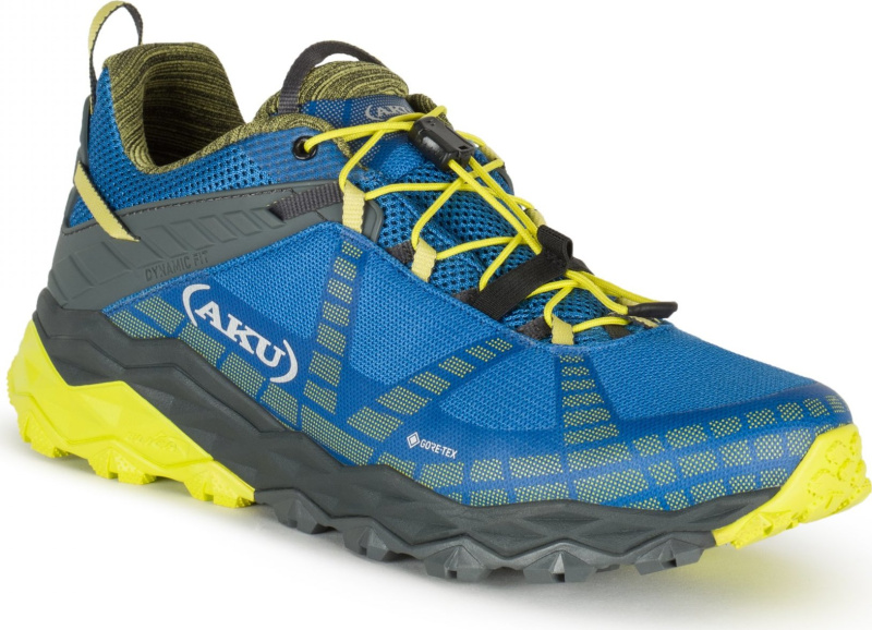 Pánské turistické boty AKU FLYROCK GTX Modrá Velikost: 8,5 (42,5)