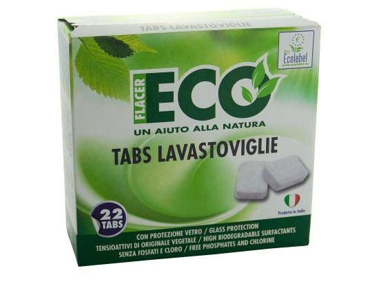 FLACER ECO tablety do myčky (22ks/kra)
