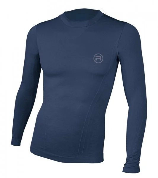 Pánské bezešvé triko dlouhý rukáv Active-Fit Barva: Modrá, Velikost L/XL
