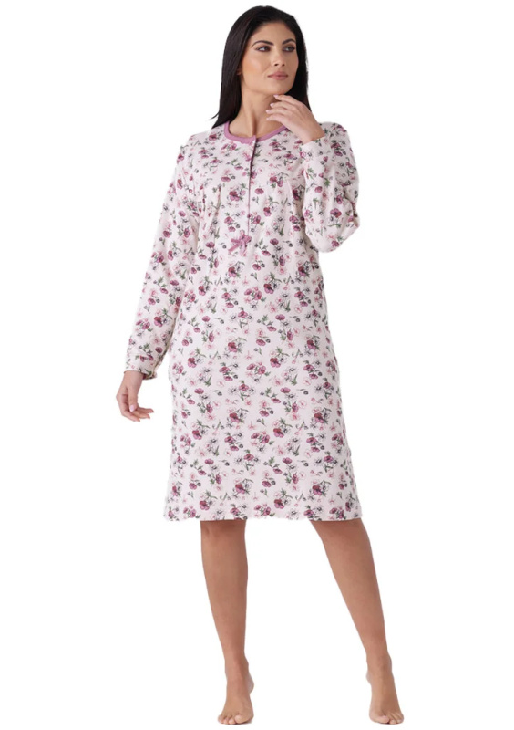 Dámská noční košile Karelpiu KF7009 3xl Smetanová