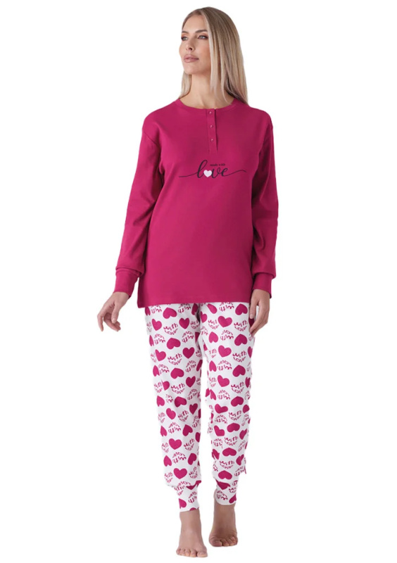Dívčí pyžamo Karelpiu KF7046 Purple 11/12