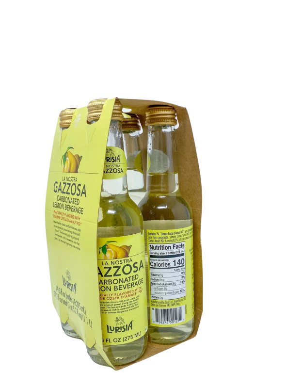 Lurisia limonáda La Nostra Gazzosa (4 pack) 275ml