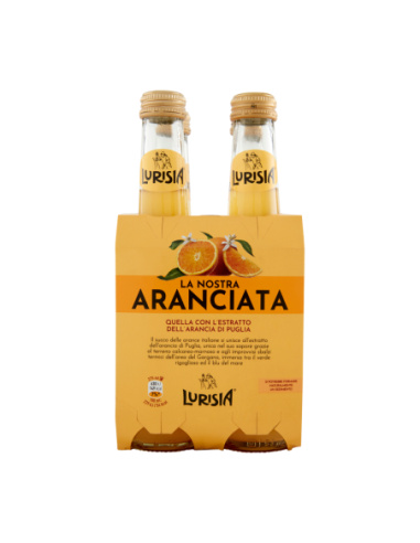 Lurisia limonáda La Nostra Aranciata (4 pack) 275ml
