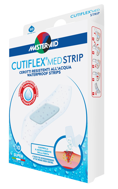 MASTER AID Cutiflex Med super náplasti do vody 10 kusů