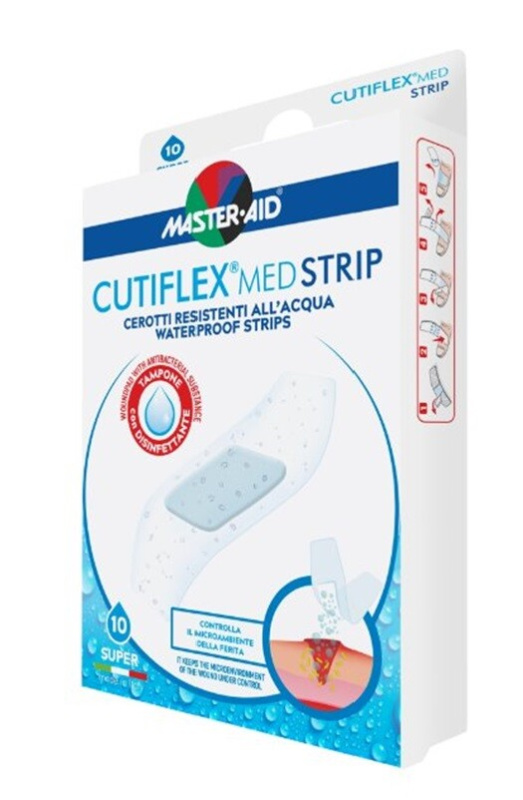 MASTER AID Cutiflex Med super náplasti do vody 10 kusů