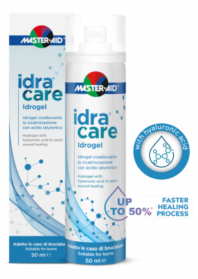 MASTER AID Idra care hydrogel k léčbě ran a popálenin 50 ml