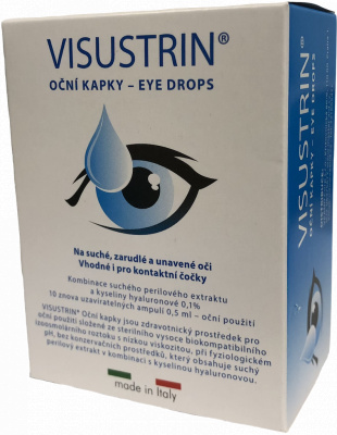 VISUSTRIN Oční kapky 10 ampulí
