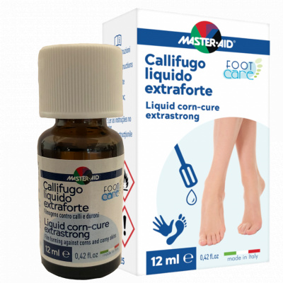 FOOT CARE Roztok k odstranění kuřích ok extrastrong 12 ml