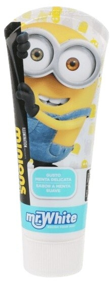 Minions Toothpaste zubní pasta pro děti Mint 3y+ 75 ml