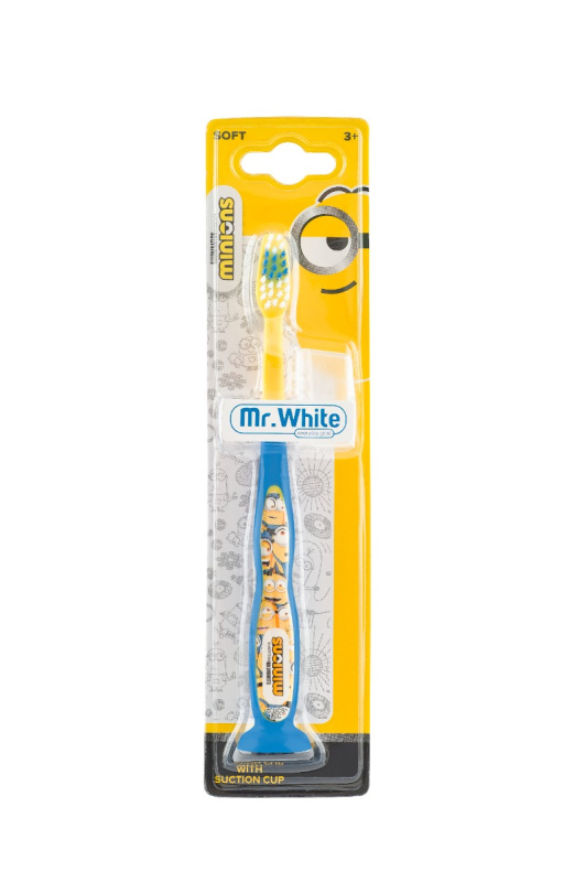 Minions Manual Toothbrush zubní kartáček pro děti soft 3y+ 1 ks