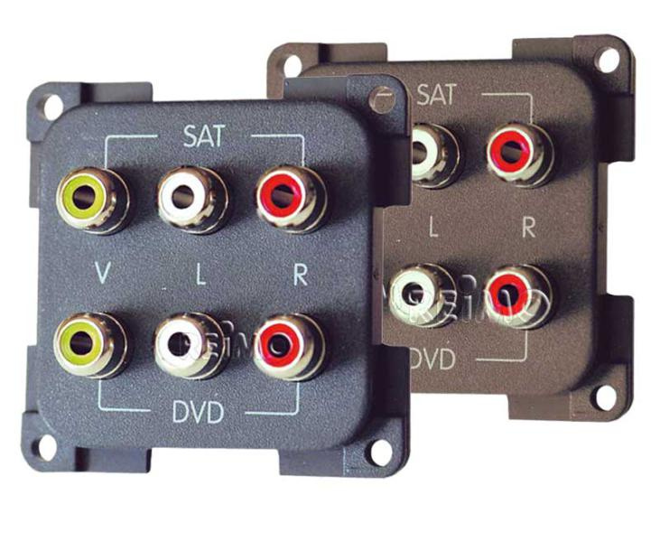 Modul Cinch AV & Audio Varianta: Chinch AV Audio mod.greySB