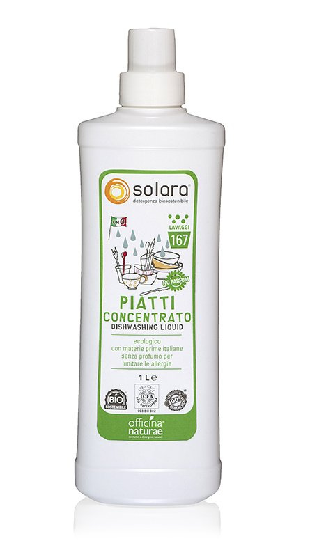 Officina Naturae Extra koncentrovaný gel na nádobí - bez parfemace, 1 l