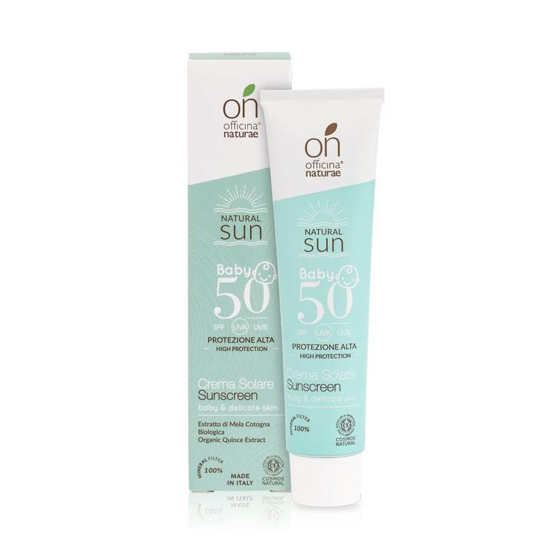 Officina Naturae Opalovací krém pro děti a citlivou pokožku SPF 50, 75 ml