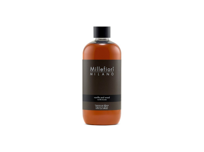 Millefiori Milano Vanilla & Wood náplň do aroma difuzérů 500 ml