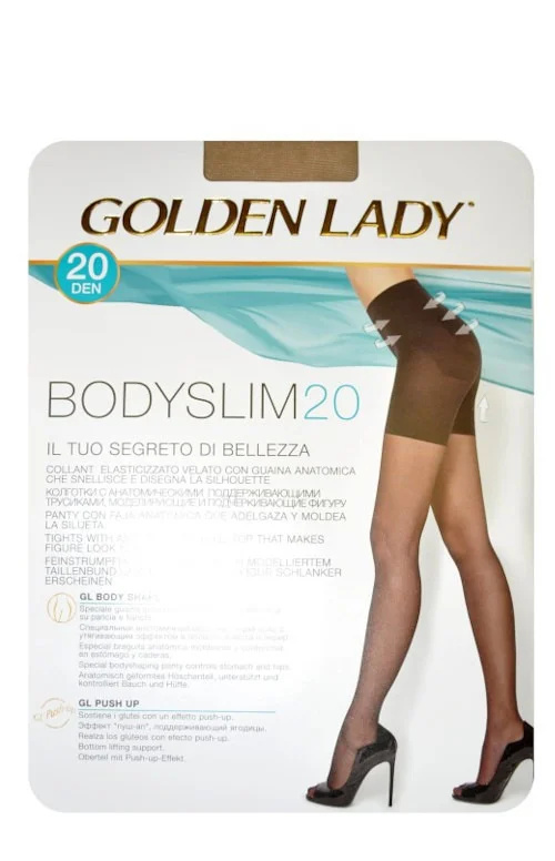 Dámské punčochové kalhoty Golden Lady Bodyslim 20 den nero 4-L