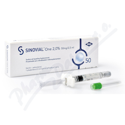 Sinovial ONE (2%)roztok elastoviskózní.inj.1x2.5ml
