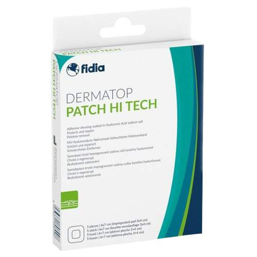 DERMATOP patch hi tech 6x7cm 5ks