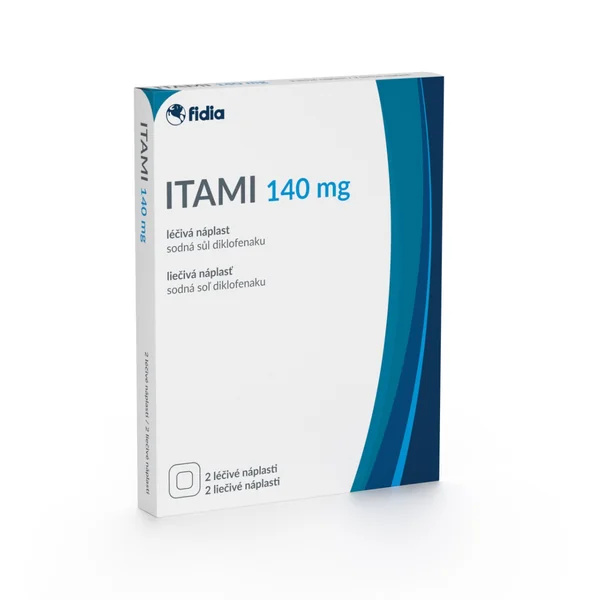ITAMI 140 mg léčivá náplast 2 ks