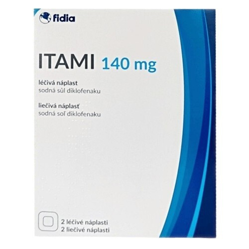 ITAMI 140 mg léčivá náplast 2 ks