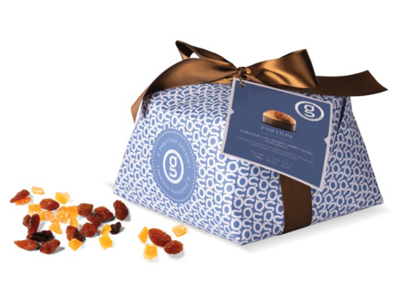 Golosi Panettone Milano tradiční bez polevy (ručně baleno) 750g