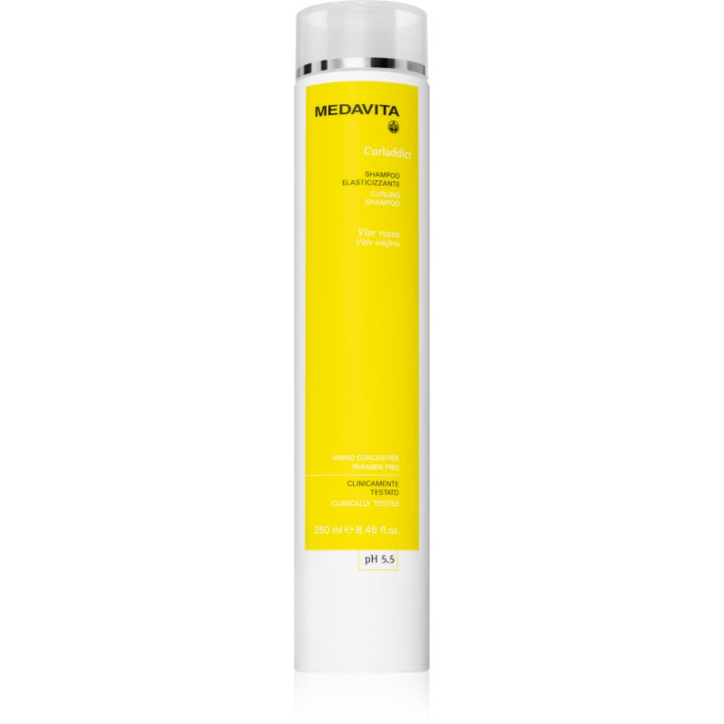 Medavita Curladdict Curling Shampoo hydratační šampon pro vlnité a kudrnaté vlasy 250 ml