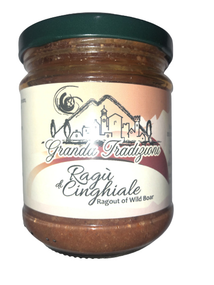 Granda Tradizioni Ragú z divočáka - Ragú di Cinghiale 180g