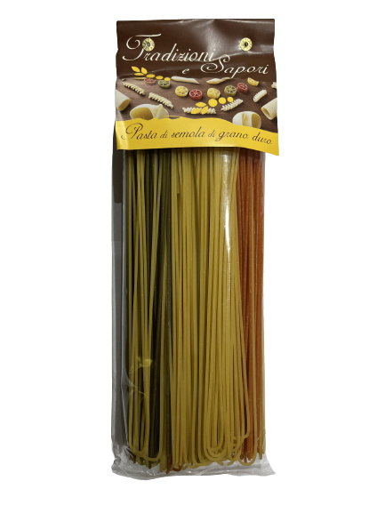 Granda Tradizioni Spaghetti Tricolore (Trafilati al Bronzo) 26cm 500g