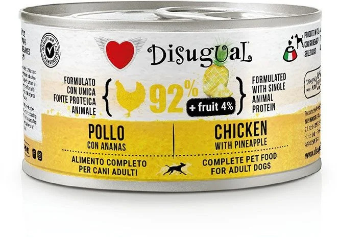 Disugual Fruit Dog Chicken with Pineapple konzerva 150g