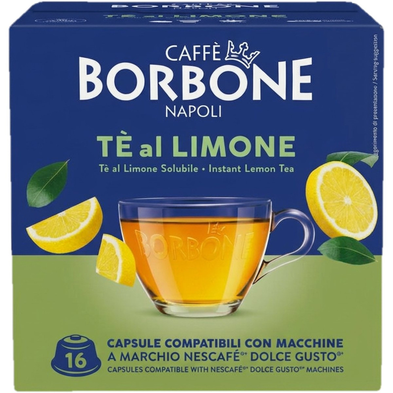 Borbone The al Limone Dolce Gusto kapsle, citronový čaj