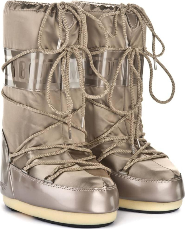 Dámské boty MOON BOOT Icon glance zlaté Velikost: 42/44