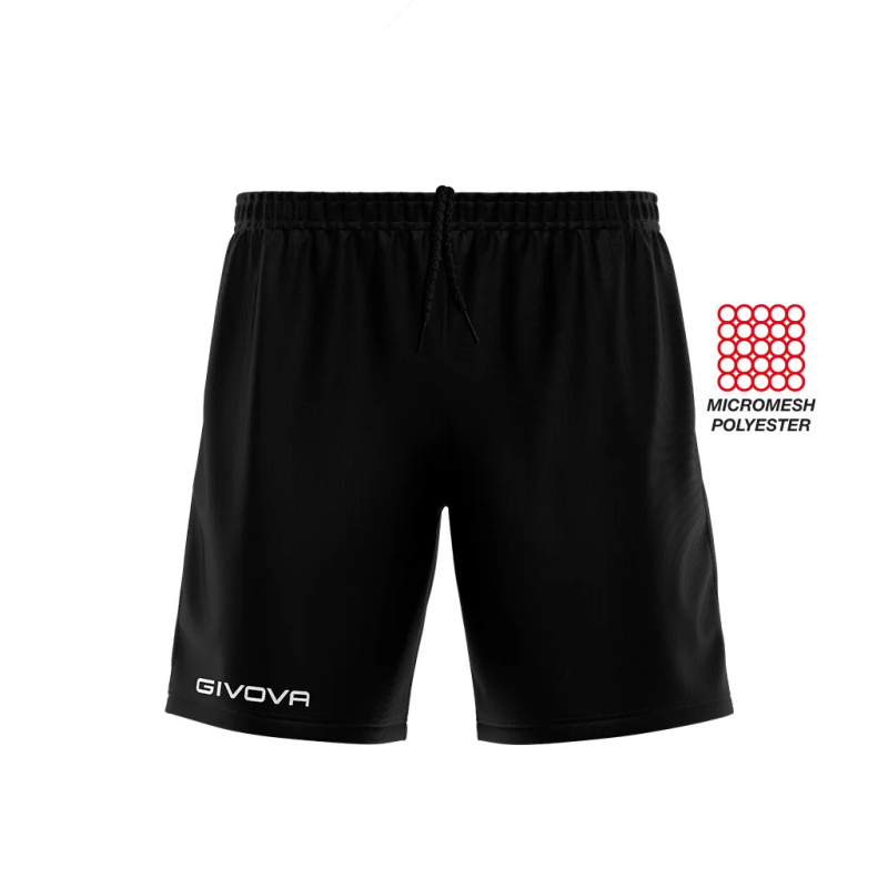 Pánské/chlapecké sportovní kraťasy GIVOVA One Black Velikost: 4XS