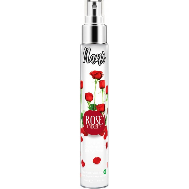 Naní Tělový sprej Roses & Violettes Body Mist 75 ml