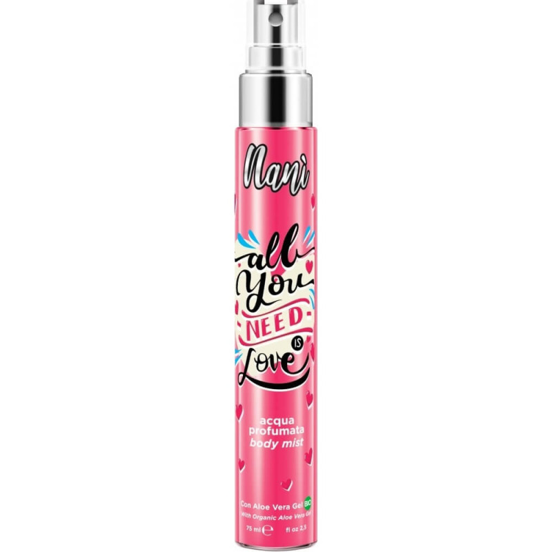 Naní Tělový sprej All You Need Is Love Body Mist 75 ml