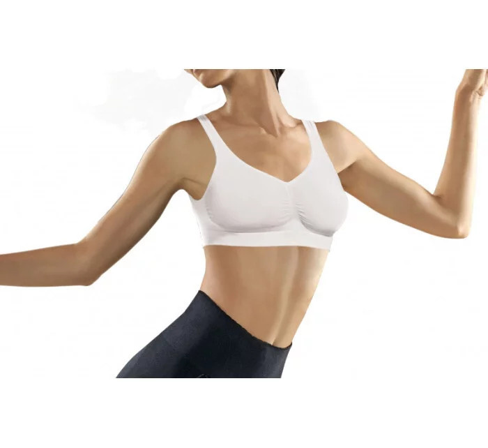 Dámská tvarující bezešvá podprsenka Reggiseno 110626 Push-up Controlbody Gold - Intimidea L/XL černá