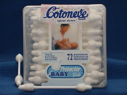 COTONEVE Vatové tyčinky Baby Protector 56ks