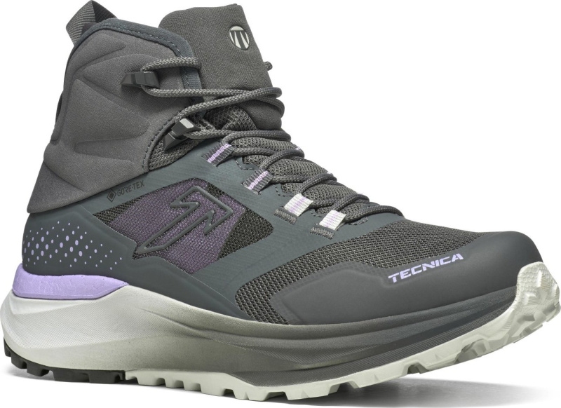 Dámské trekové boty TECNICA Agate S MID GTX, deep grey/lavender Velikost: 38