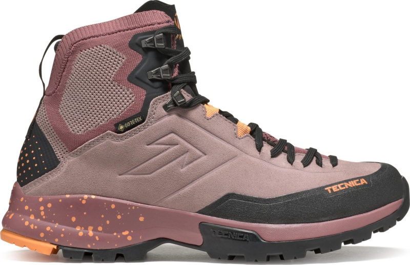Dámské trekové boty TECNICA Forge Hike MID GTX Ws, dark pink/coral Velikost: 40 2/3