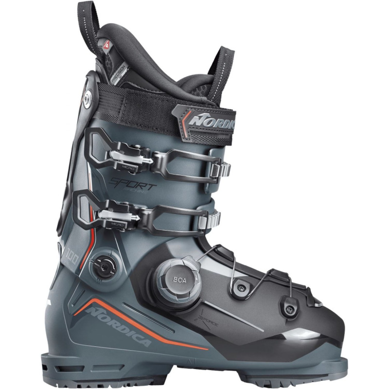 Nordica Sportmachine 3 100 BOA, lyžařské boty, pánské, zelená/černá